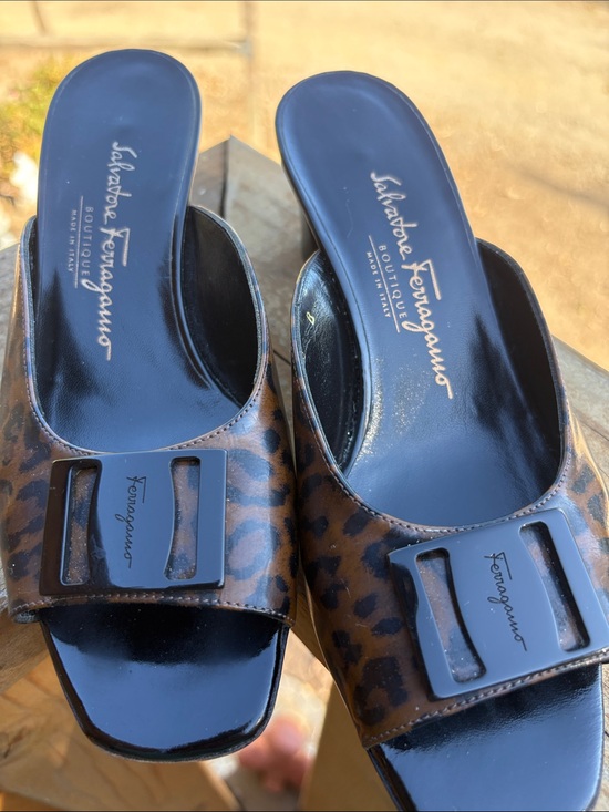 Salvatore Ferragamo Shoes - Salvatore Ferragamo Animal Print Heels